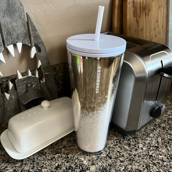 Starbucks Other - Starbucks Holiday Gold and Glitter Cold Cup